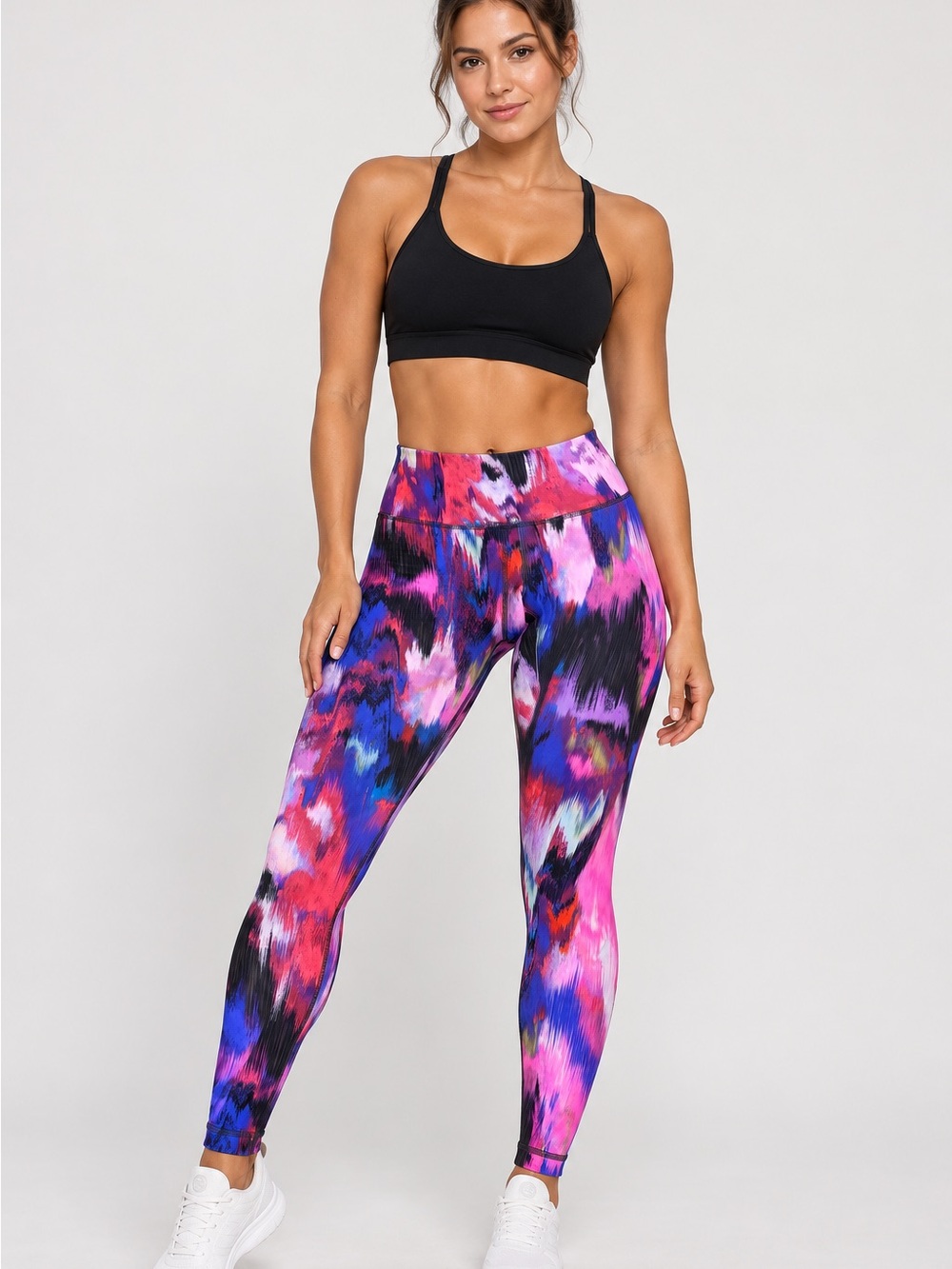 lululemon athletica Abstract Multi-Color High-Rise Leggings